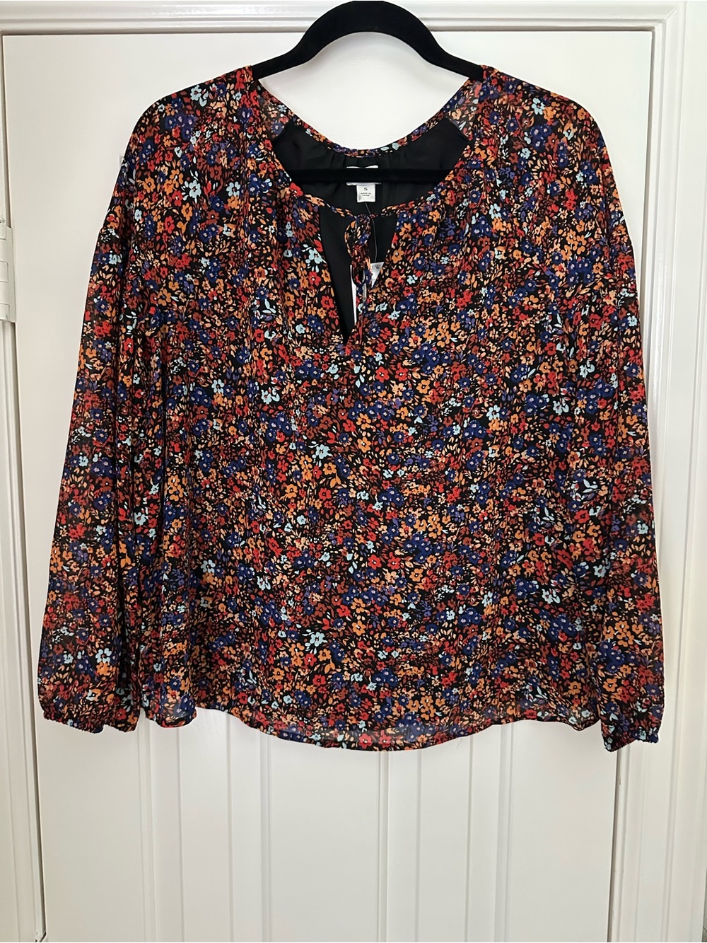 J. Crew, Lined, Great Colors, Long Sleeve Top
Sz S
NWT